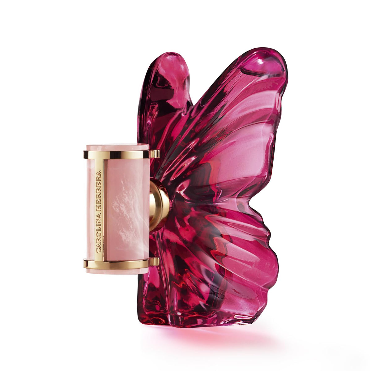 Carolina Herrera La Bomba front bottle showing elegant design and bold impression