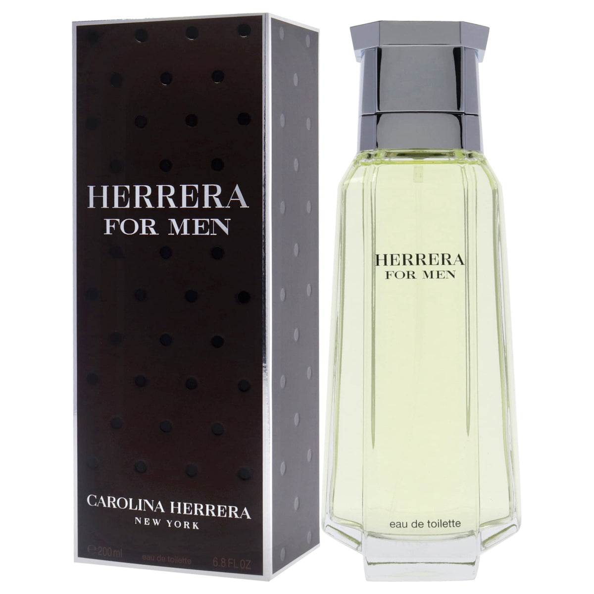 Man wearing Carolina Herrera outdoors, demonstrating versatile fresh yet refined scent