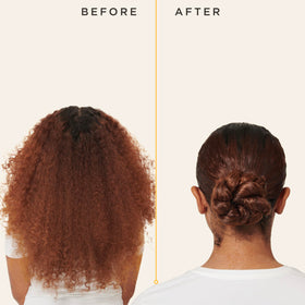 Carol's Daughter application to hairline demonstrating edge control and protection