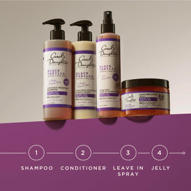 Carol's Daughter ingredients list shown to emphasize moisturizing blend