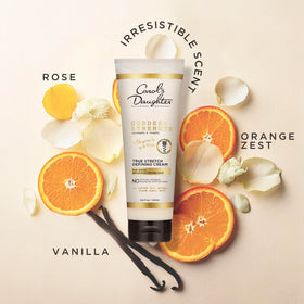 Carol's Daughter on bathroom shelf lifestyle shot showing daily routine benefit
