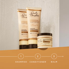 Carol's Daughter back label with usage directions and conditioning tips