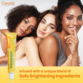 CAROTÏS application on hand demonstrating targeted use and softer skin