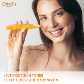CAROTÏS gel texture closeup displaying smooth lightweight formula for quick absorption