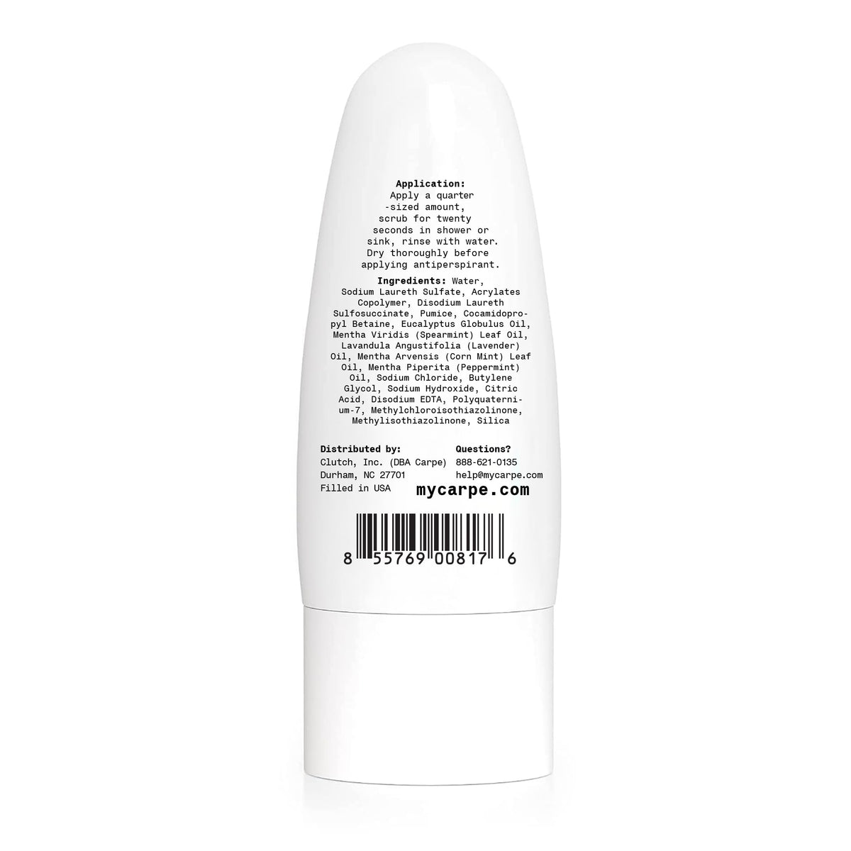 Carpe bathroom lifestyle scene implying daily routine freshness and confidence benefit