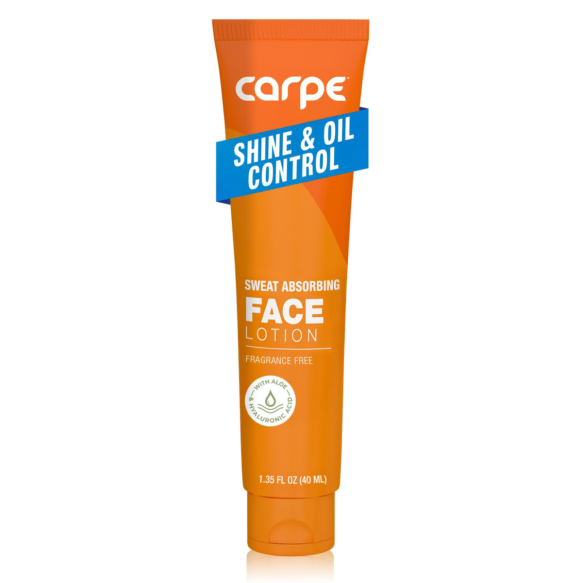 Carpe front packaging showing bottle and label, highlights matte control