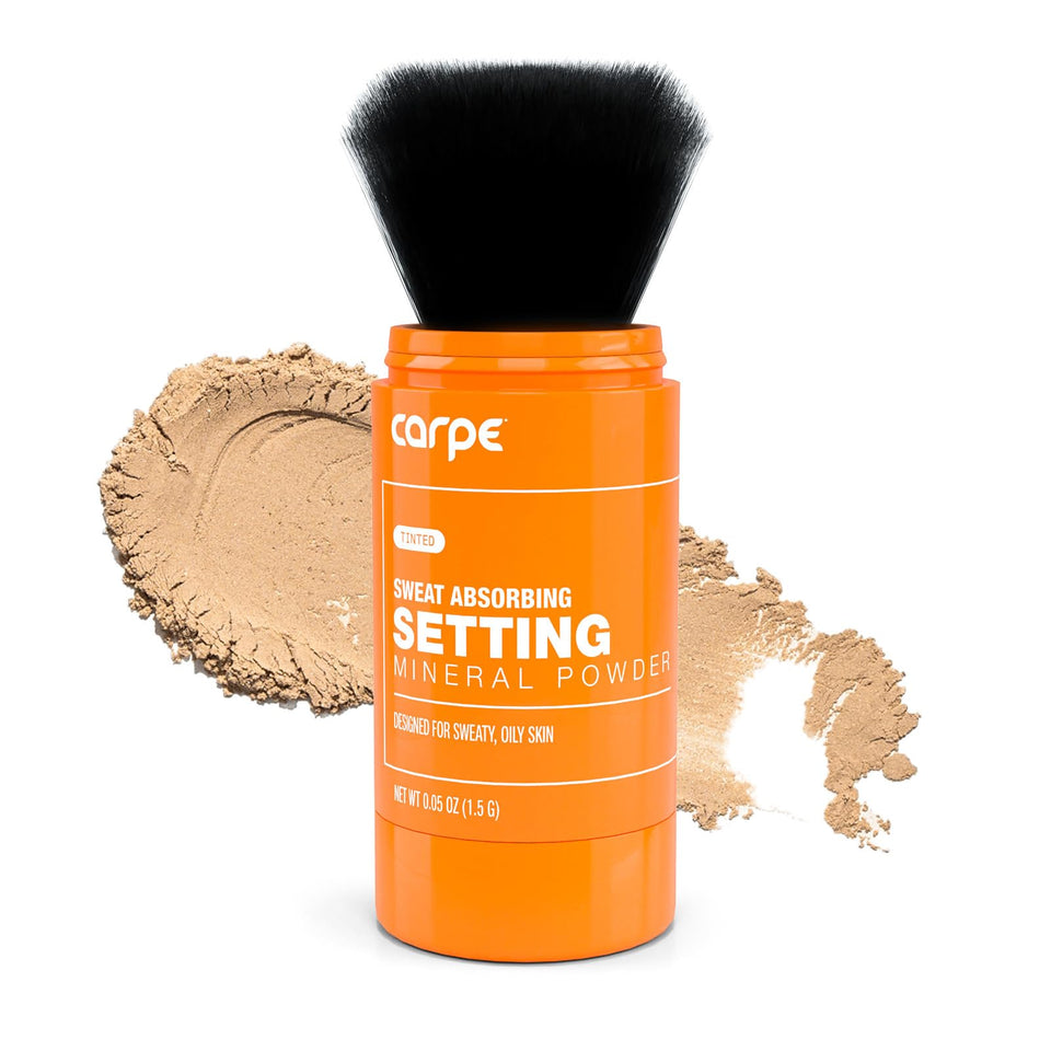 Carpe front packaging showing jar and label, clear protection for makeup