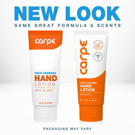 Carpe ingredient label close-up highlighting dermatologist-developed formula