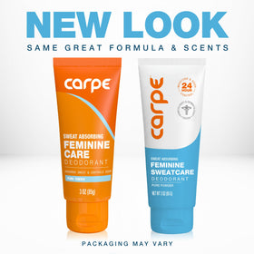 Carpe cream texture close-up demonstrating smooth, blendable formula
