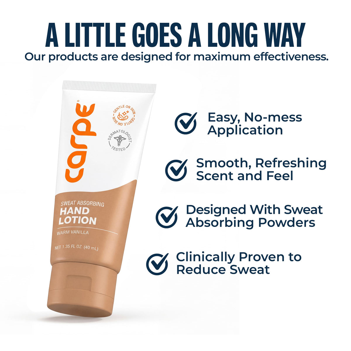 Carpe ingredient label closeup showing dermatologist-developed formula