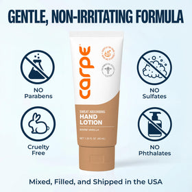 Carpe on a desk illustrating discreet daily use benefit