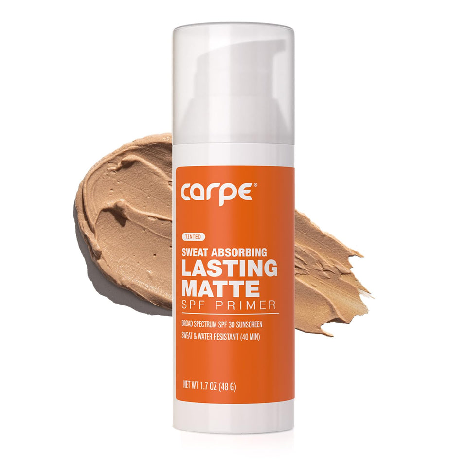 Carpe front pump bottle showing product dispensing and convenience