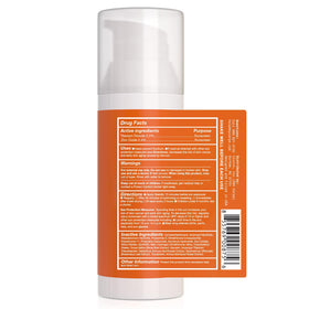 Carpe ingredients panel showing zinc SPF 30 and mattifying components