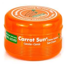 Carrot Sun front packaging showing 350ml bottle and label for easy identification and benefit