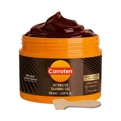Carroten front bottle showing packaging and easy-to-use design for travel
