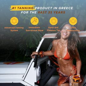 Carroten in lifestyle beach setting showing water-resistant, active use