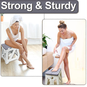 CarryEpic side profile unfolded showing stable height and supportive platform
