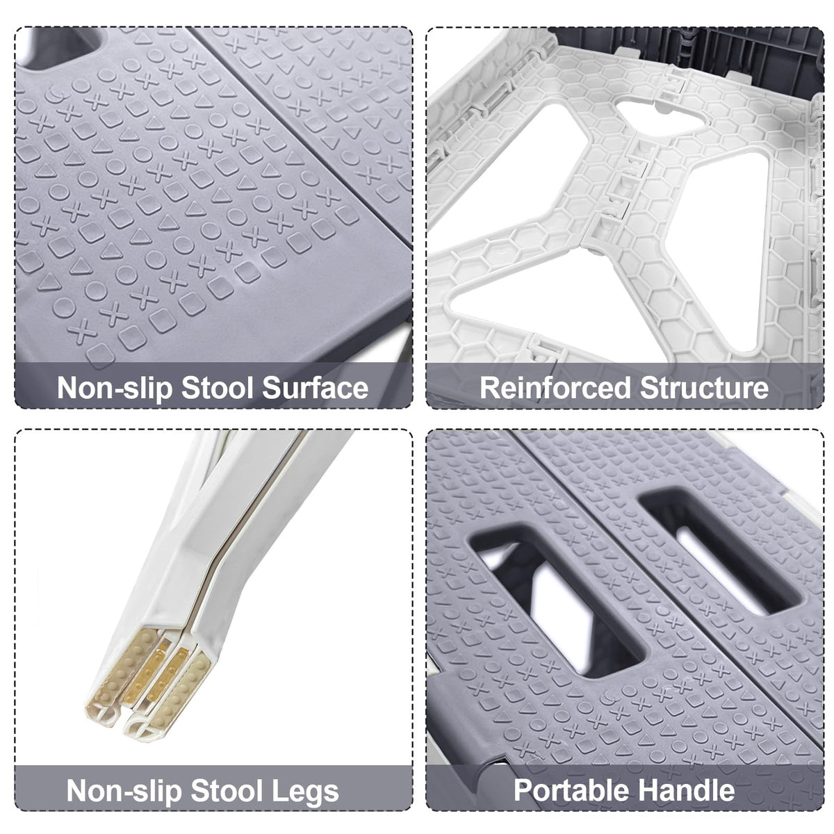 CarryEpic top surface close-up showing waterproof texture for secure foot placement