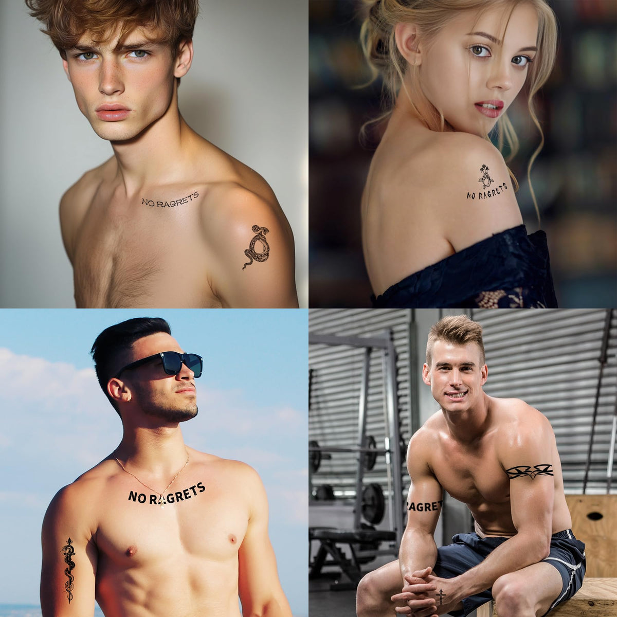 CartaChic lifestyle Halloween scene with tattoos for impactful costume enhancement