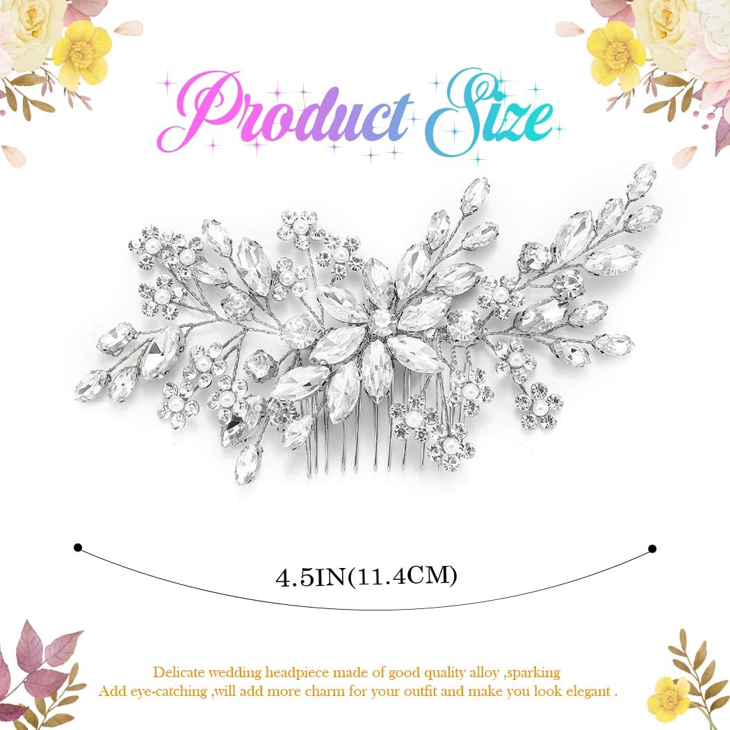Catery pearl and rhinestone cluster displaying mixed textures for polished bridal looks