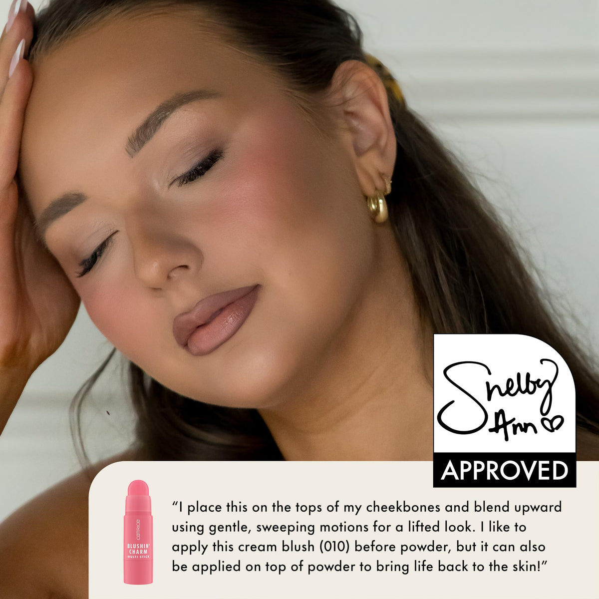 Catrice back label close-up showing ingredient and claim clarity benefit