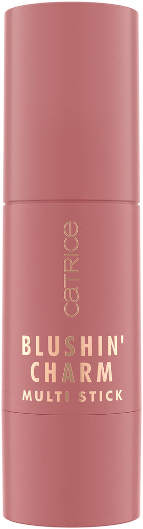 Catrice Blushin' Charm stick twisted up displaying creamy tip for easy application