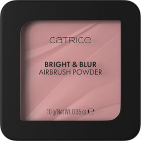 Catrice compact front view showing product branding and slim design for travel