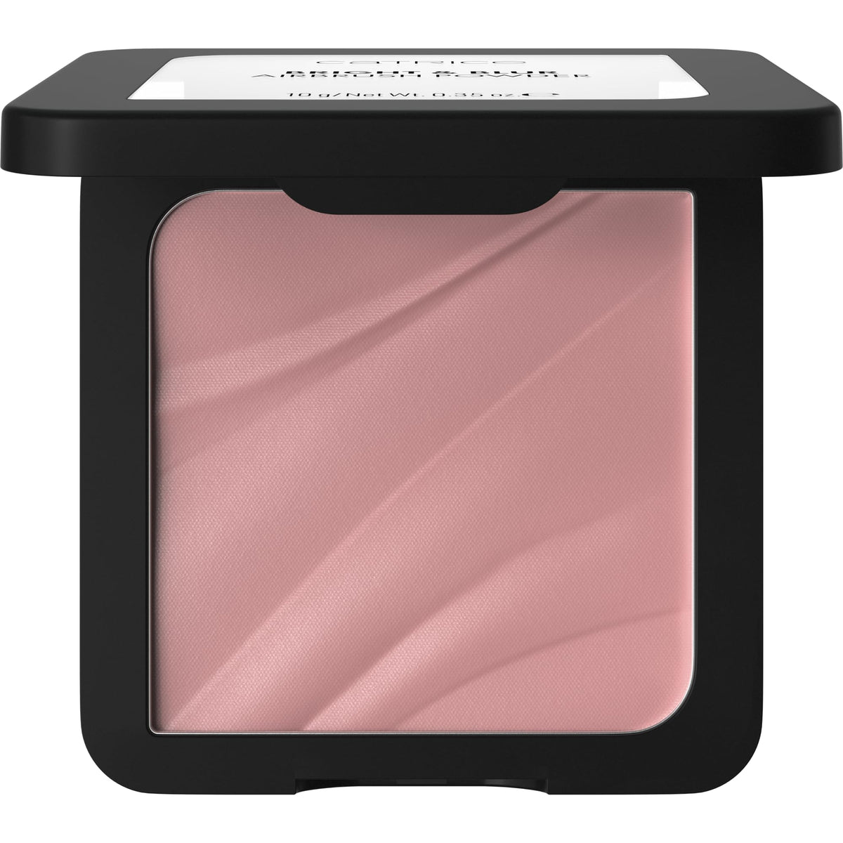 Catrice open pan revealing ultra-fine pressed powder texture for seamless blending