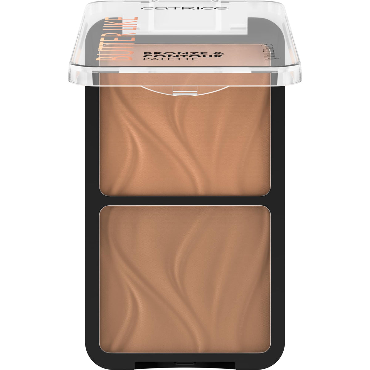 Catrice open palette top view displaying bronzer and contour shades for easy selection