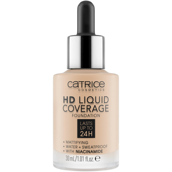 Catrice front packaging showing bottle and label, clear branding and benefit