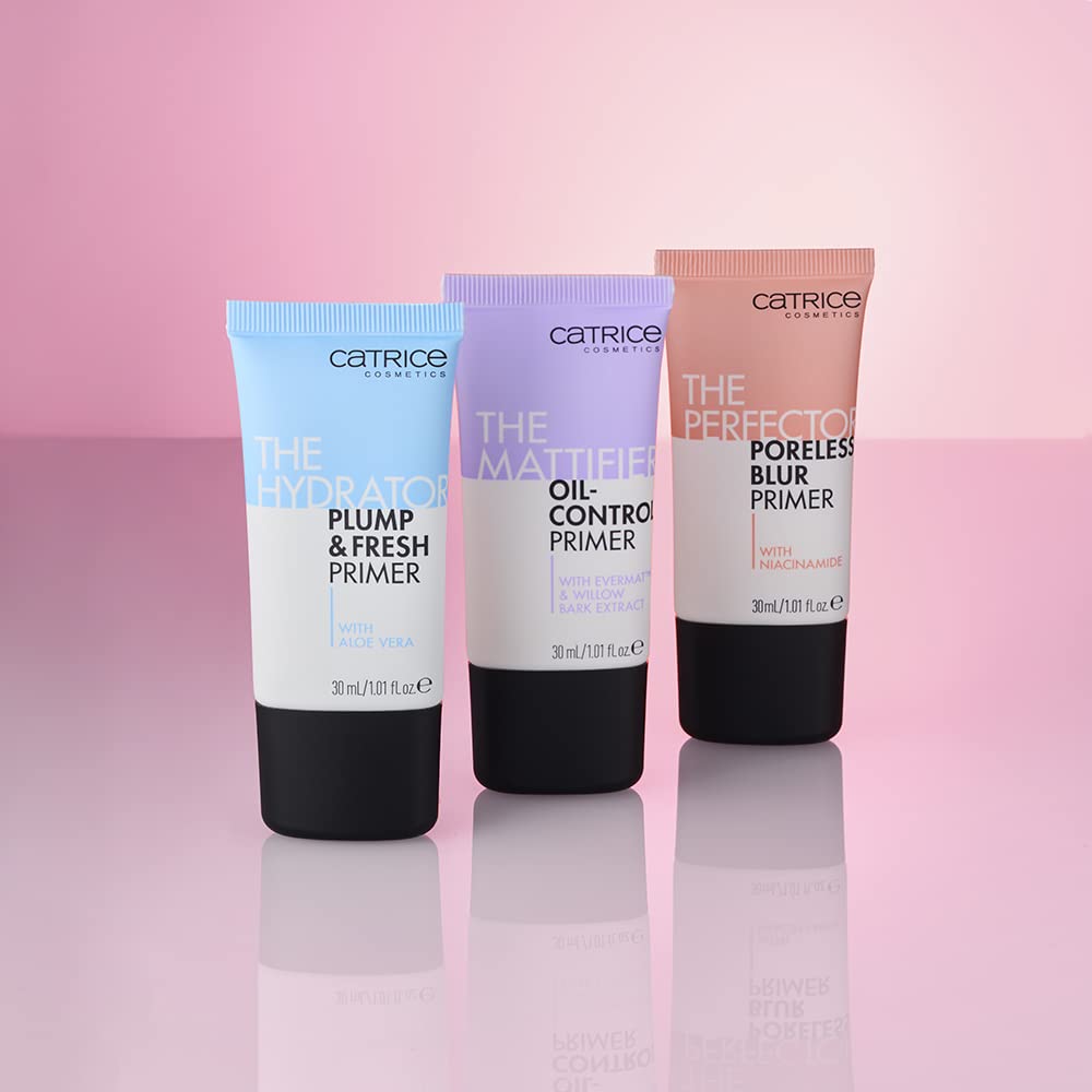 Catrice close-up label ingredients showing niacinamide and cleaner formulation