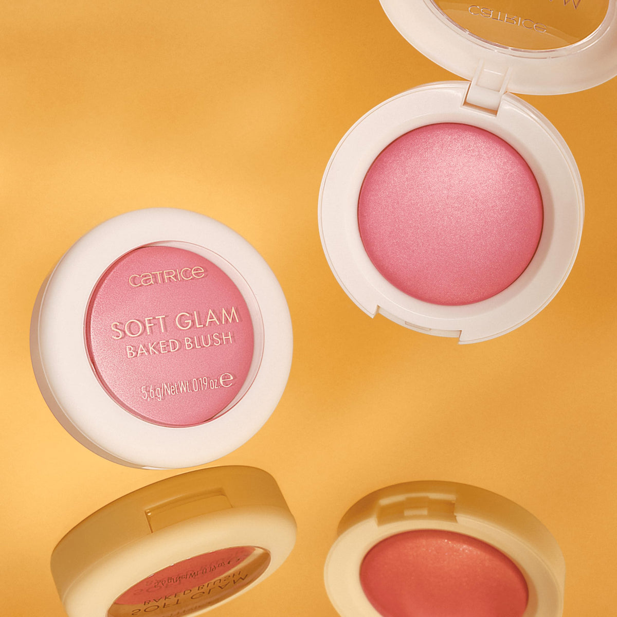 Catrice close-up texture shot showing velvety powder for smooth application