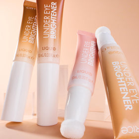 Catrice tube beside makeup bag showing travel-ready, mess-free design