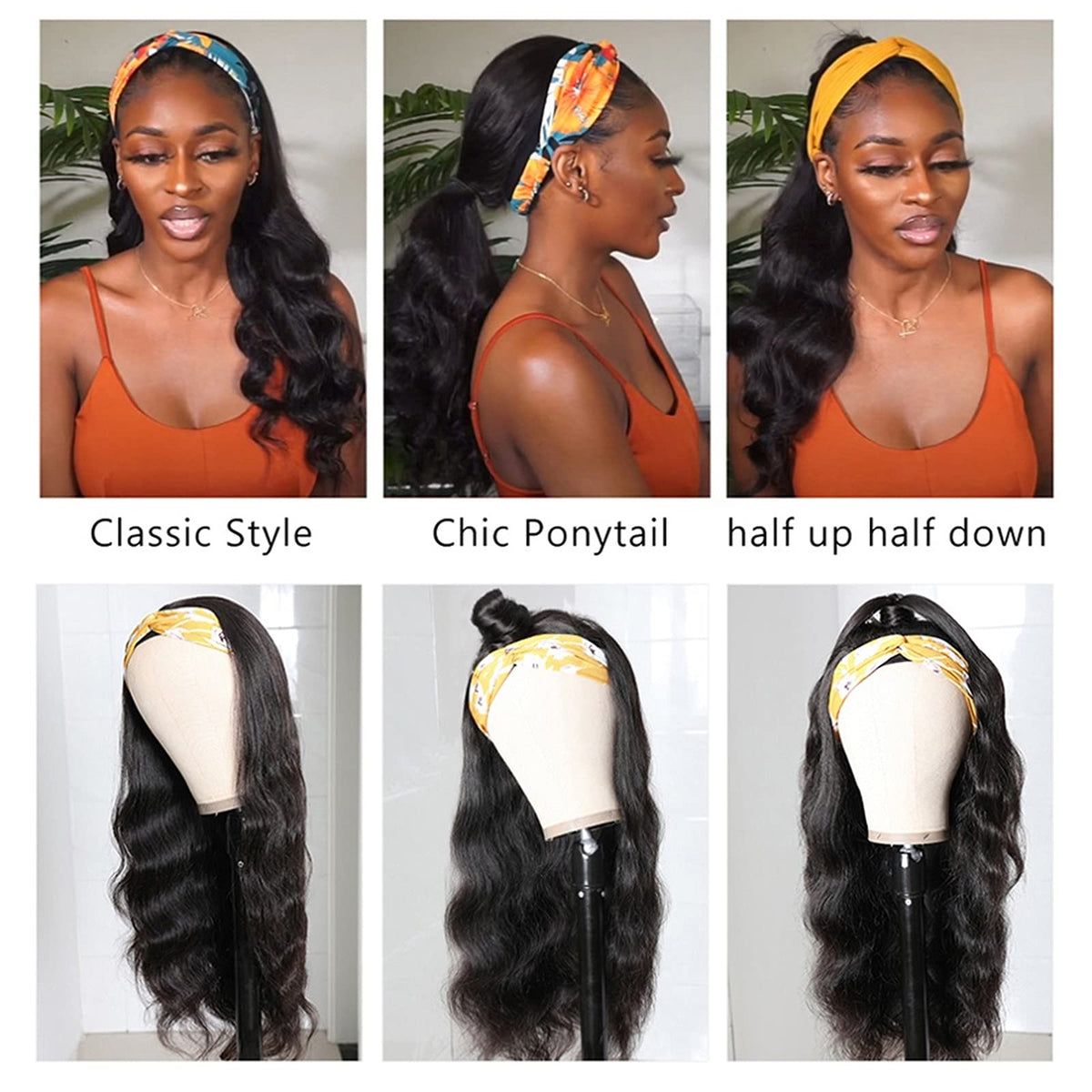 catti cap detail with combs and straps for secure comfortable fit