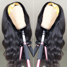 catti wig worn by model demonstrating quick wear-and-go convenience