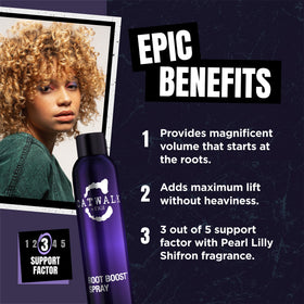 CATWALK by TIGI spray nozzle close-up demonstrating easy targeted application