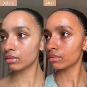 Caudalie close-up label and ingredient list, highlights natural-origin formula clarity