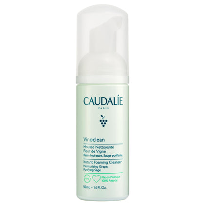 Caudalie front packaging 50 mL showing product and travel-ready size benefit