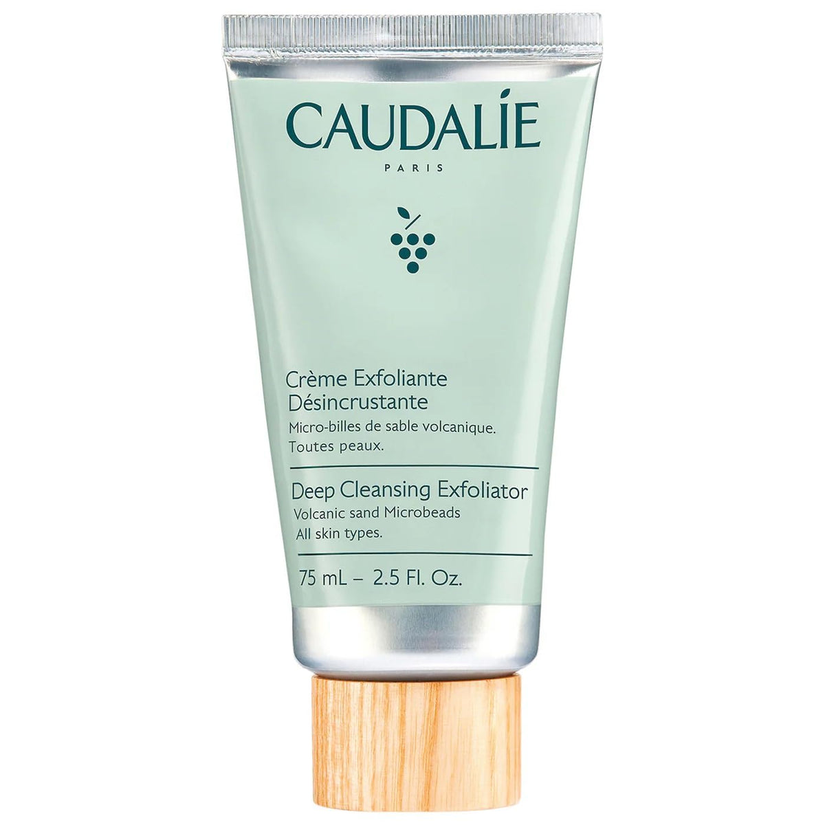 Caudalie front packaging showing tube and label for clear product identification