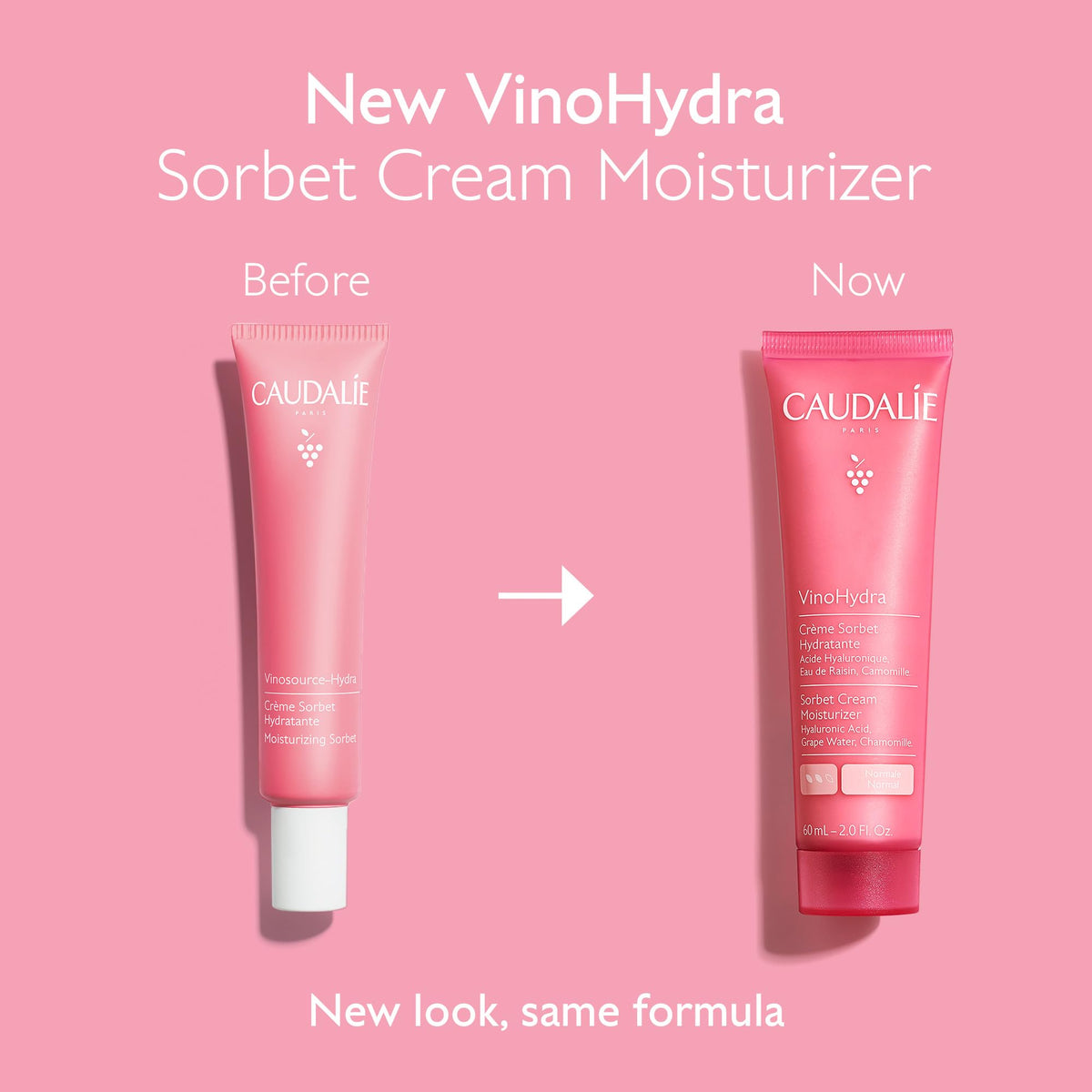 Caudalie VinoHydra cream on hand application demonstrating easy spreadability and non-greasy feel
