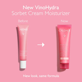 Caudalie VinoHydra cream on hand application demonstrating easy spreadability and non-greasy feel