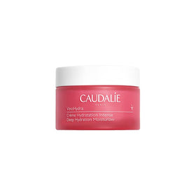 Caudalie jar front view showing elegant packaging and hydration benefit