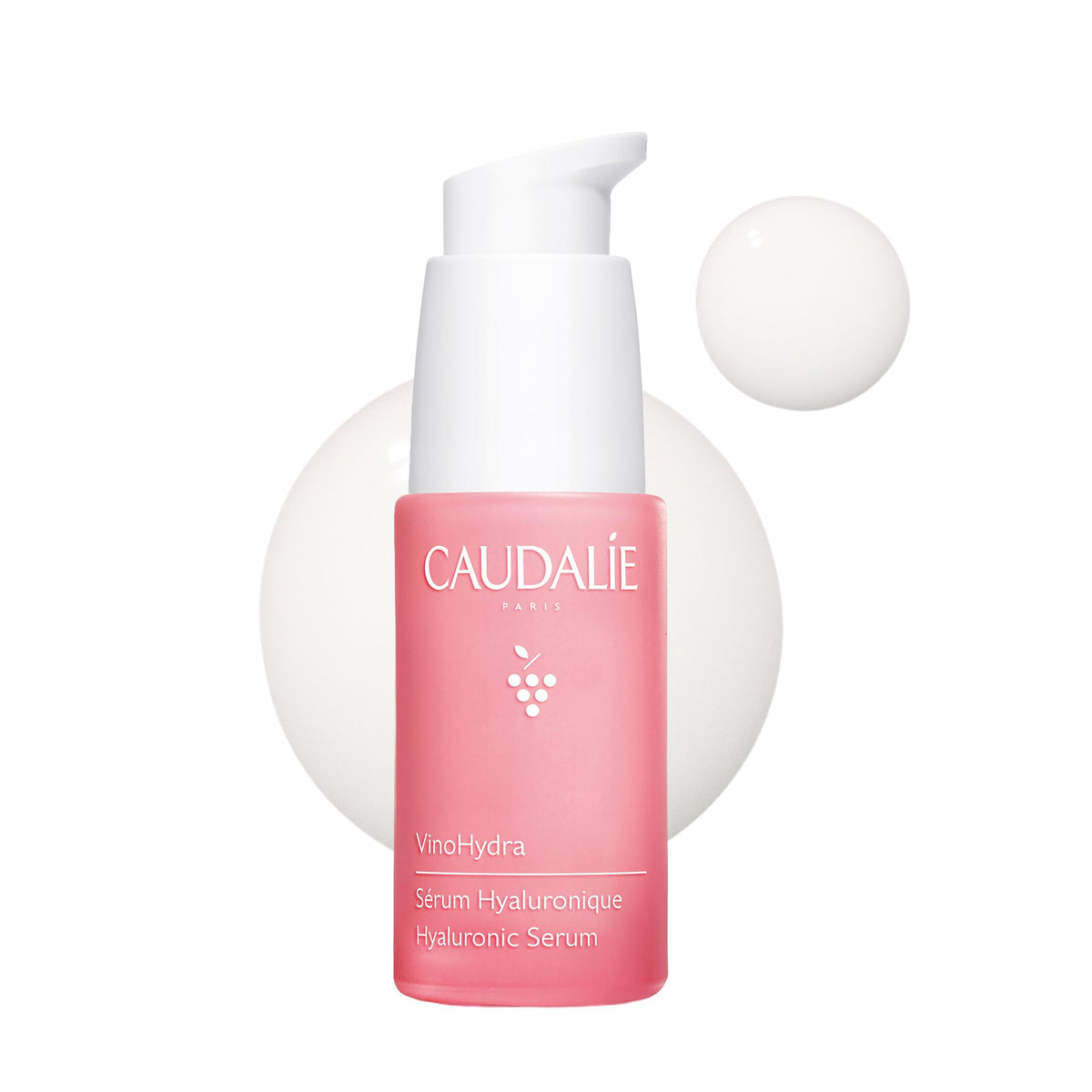Caudalie VinoHydra front packaging showing bottle and label, highlights brand hydration