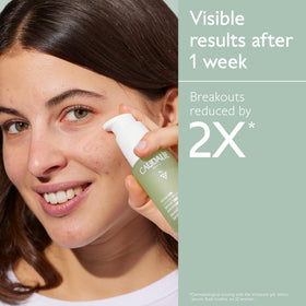 Caudalie Vinopure pump detail highlighting precise application and control