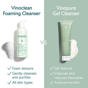 Caudalie Vinopure next to everyday items showing true 150ml size