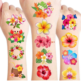 CAVALATAT front packaging showing 96 tropical tattoo pack, easy party prep