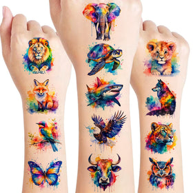 CAVALATAT front packaging showing 96 watercolor animals for parties
