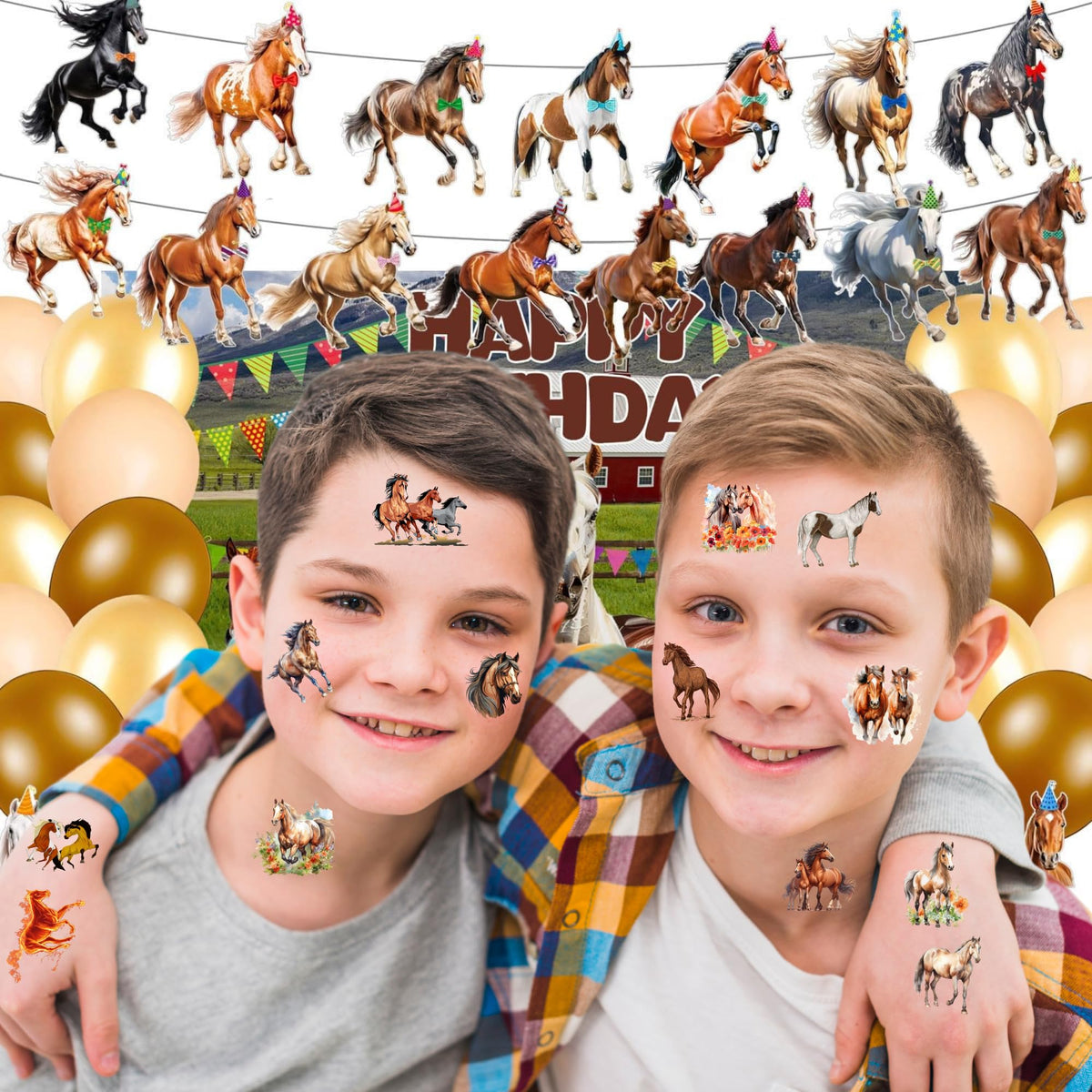 CAVALATAT tattoos on kid arm showcasing waterproof playful party look