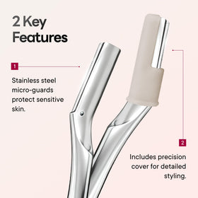 CAVEEM blade edge detail highlighting sharpness and micro-guard safety