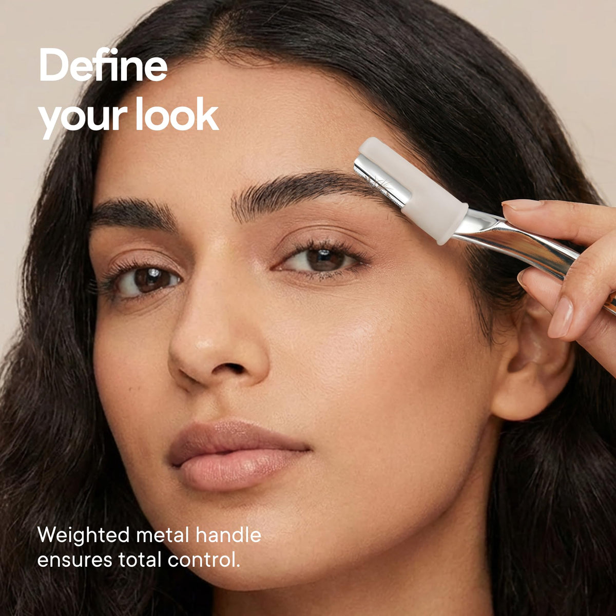 CAVEEM dermaplane use on cheek removing peach fuzz for smoother skin